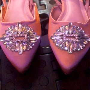 Pretty Fancy pointed toe 💖 Size: 5 Color: Pink